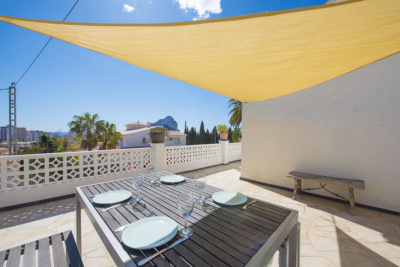 Villa Benavero Boutique Style Within Fenced Tropical Garden Calpe Exterior foto