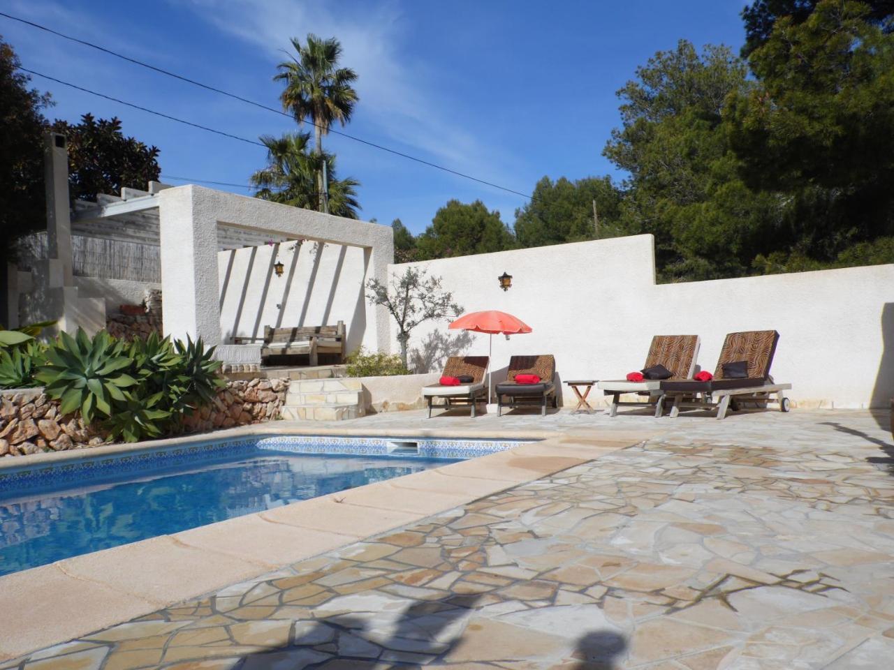 Villa Benavero Boutique Style Within Fenced Tropical Garden Calpe Exterior foto